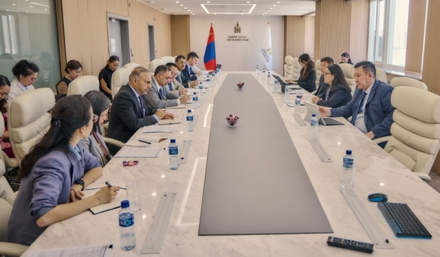 Эдийн засаг, хөгжлийн дэд сайд С.Даваасүрэн АХБЗХАБН хариуцсан захирал  ЭСАН ХАН-ыг хүлээн авч уулзлаа