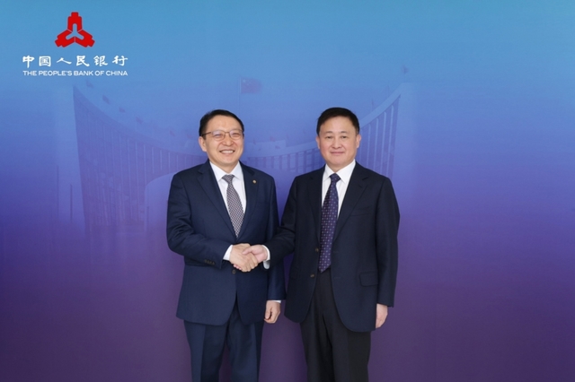 Монголбанкны Ерөнхийлөгч С.Наранцогт БНХАУ-ын Ардын банкны Ерөнхийлөгч Пань Гуншэнтэй албан уулзалт хийлээ