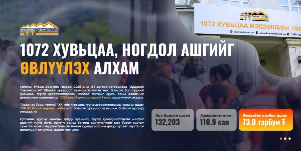Нас барсан иргэний 1072 хувьцааг 6-р сарын 1-нээс өвлүүлж эхэлнэ
